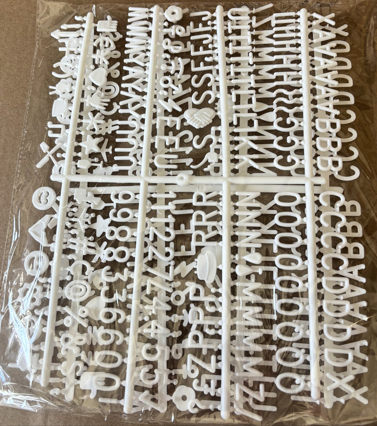 Letter Board Extra Letters Set - Universal