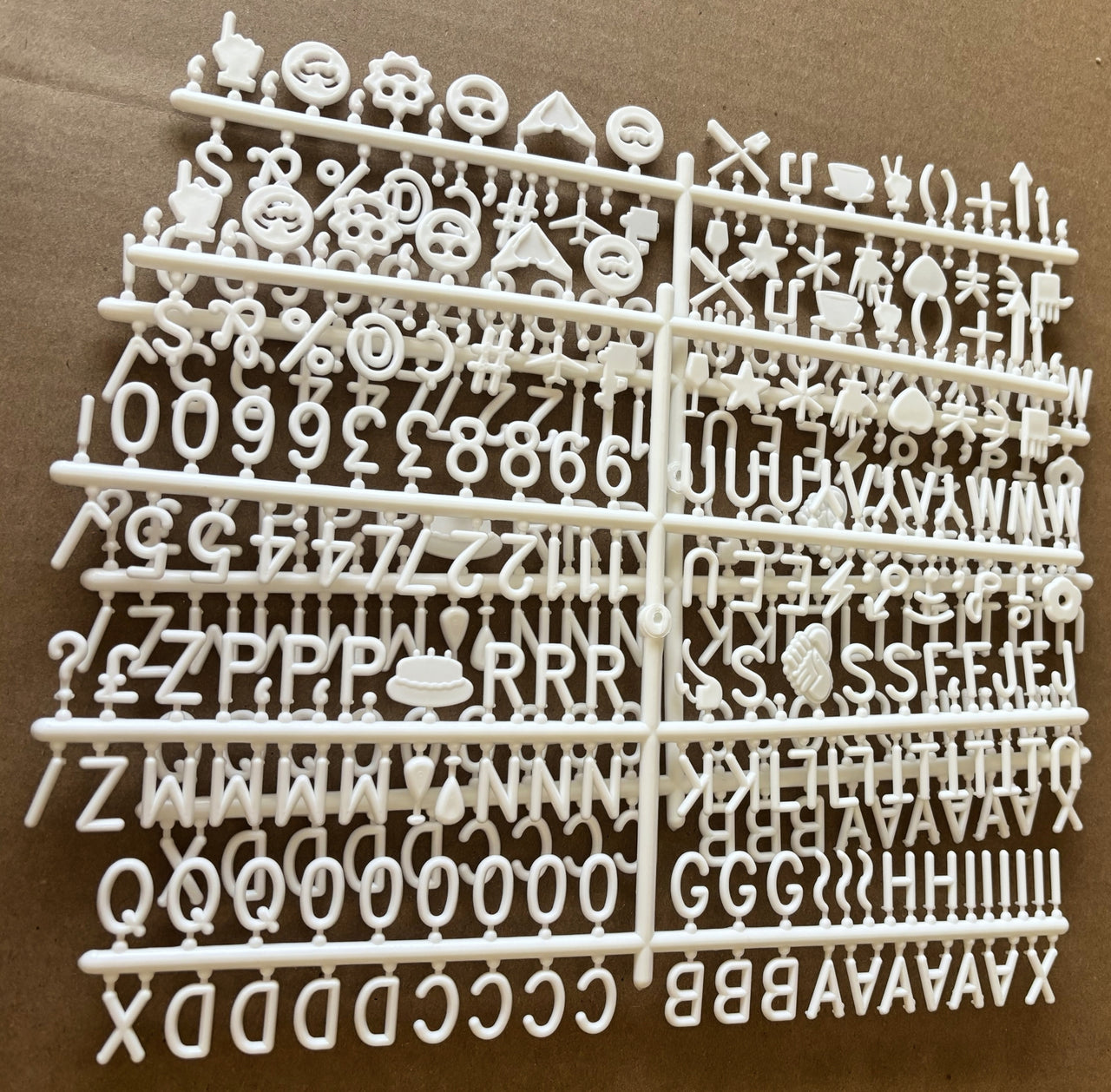 Letter Board Extra Letters Set - Universal