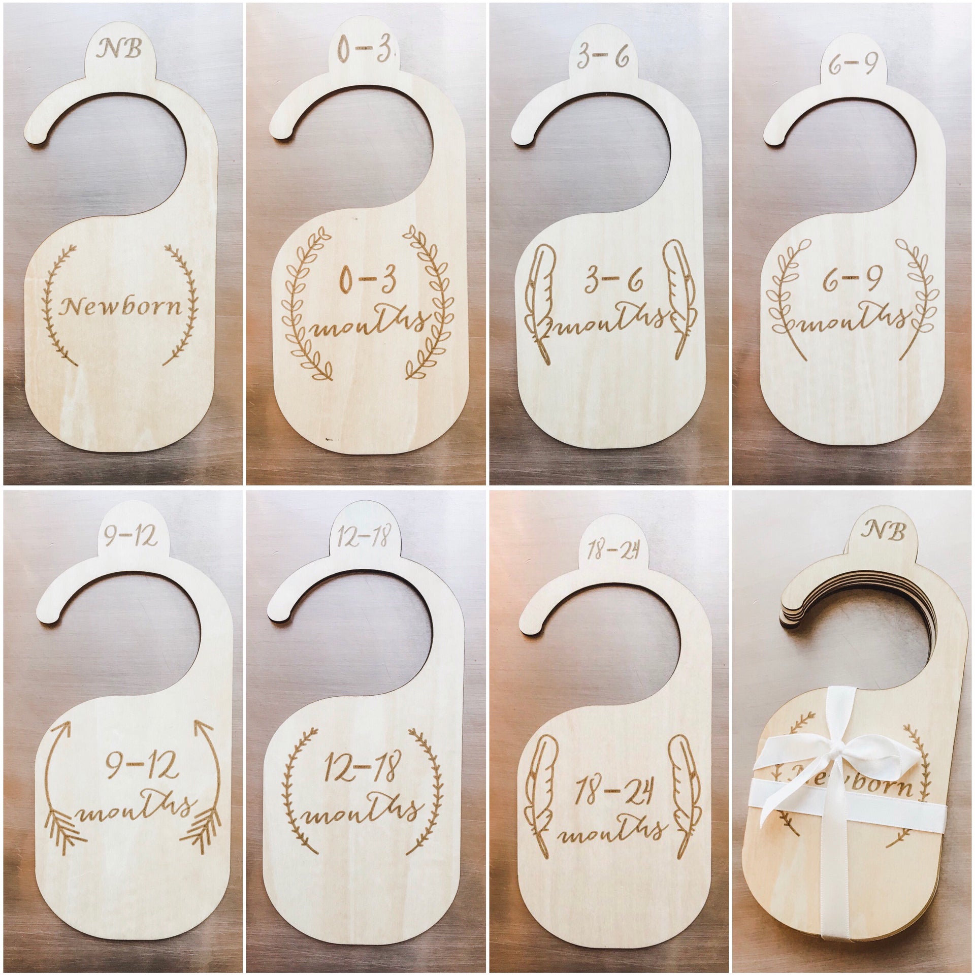 The Original Wood Baby Closet Dividers - The LoLueMade Company®