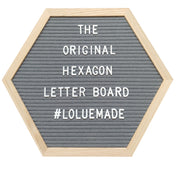 PlayBoard®: The Original Hexagon Letter Board (Black) - ASIN: B073RZH9PR - UPC: 863201000435 - BRAND: The LoLueMade Company - MANUFACTURER: The LoLueMade Company - The LoLueMade Company®