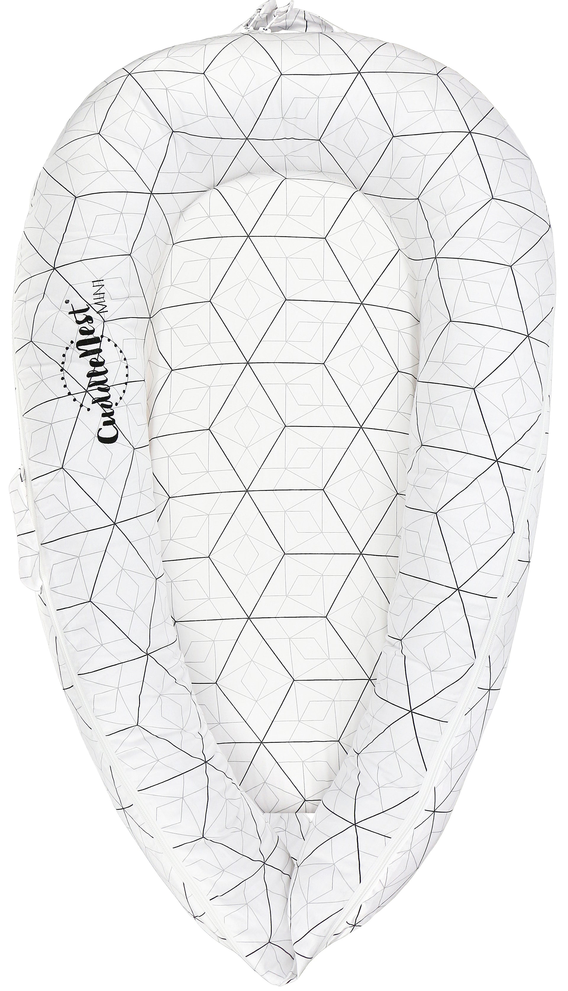 Babybay Cuddle Nest, Starsmix Sand/Azure - 1380 g Babybay Cuddle Nest, Starsmix Sand/Azure - 1380 g
