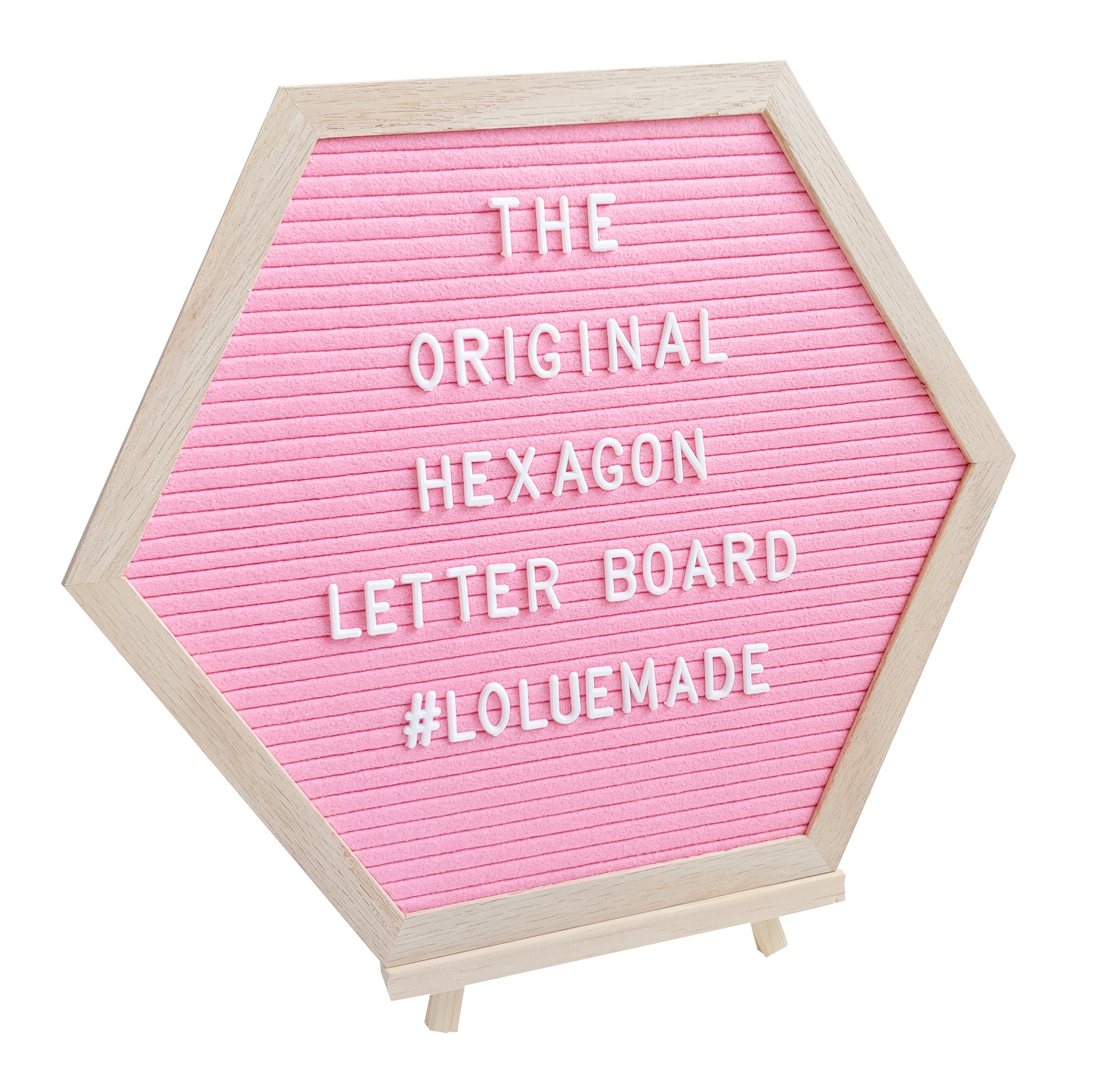 Enamel Pin Display Ideas Letter Board Pastel - Little Lefty Lou
