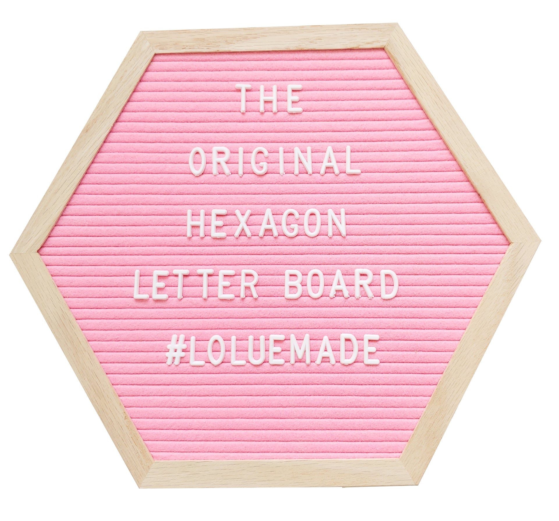 PlayBoard®: The Original Hexagon Letter Board (Black) - ASIN: B073RZH9PR - UPC: 863201000435 - BRAND: The LoLueMade Company - MANUFACTURER: The LoLueMade Company - The LoLueMade Company®