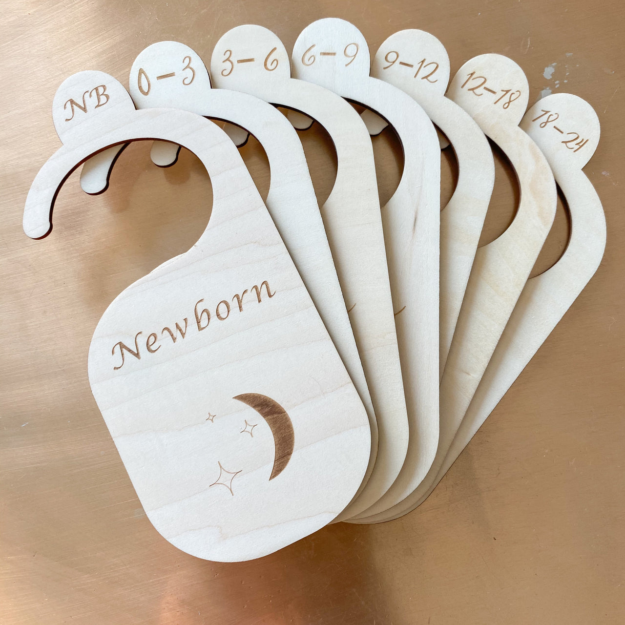 The Original Wood Baby Closet Dividers - The LoLueMade Company®