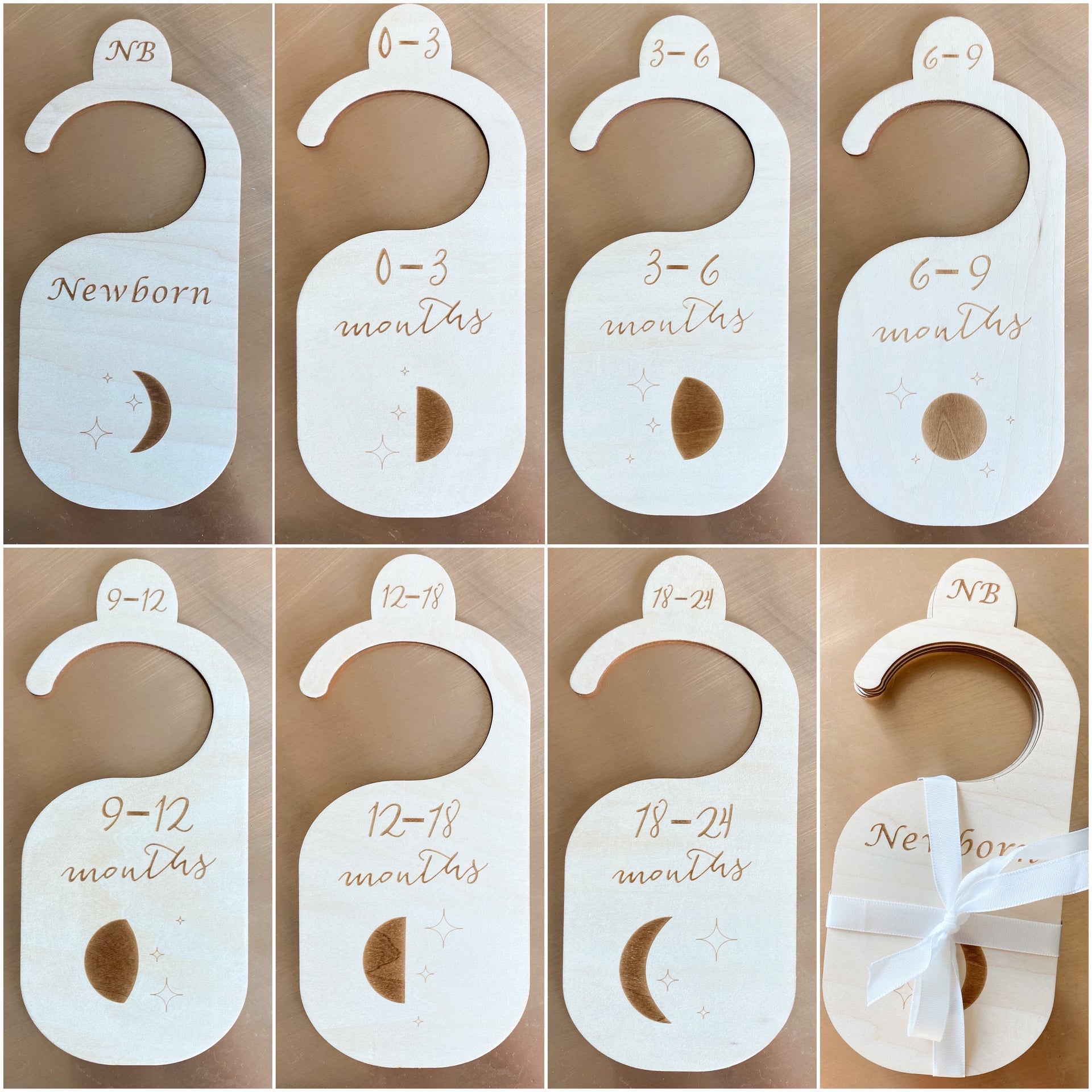 The Original Wood Baby Closet Dividers - The LoLueMade Company®