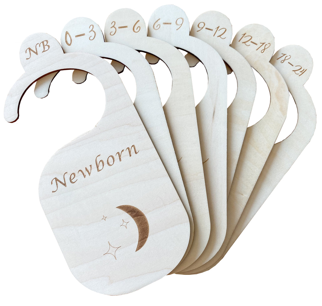 The Original Wood Baby Closet Dividers - The LoLueMade Company®